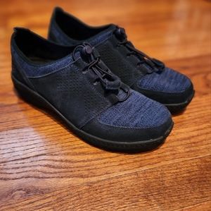 Aetrex Women's Casey Slip-On Navy Blue